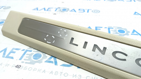 Door sill trim front right Lincoln MKC 15- beige with backlight, bumpers