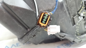 Headlight front left complete Nissan Rogue 21-23 LED S JP built, cracks in housing, sand