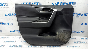 Door trim card front left Toyota Rav4 19- leather black, scratches