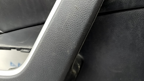 Door trim card front left Toyota Rav4 19- leather black, scratches