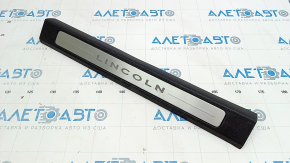 Door sill trim front right Lincoln MKC 15- black with backlight, worn