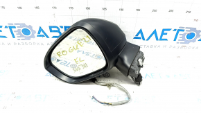 Side mirror left Nissan Rogue 21-23 BSM, S JP built, 5 pins, structure