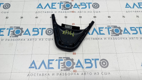 Steering wheel trim BMW X1 F48 16-22 lower part, black with chrome