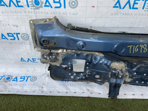 Rear panel VW Tiguan 18- 2 parts, blue, dented