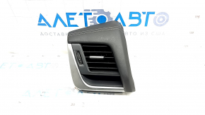 Left dashboard air duct deflector Nissan Rogue 21-23 with overlay