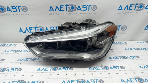 Headlight front left complete BMW X1 F48 16-19 LED, sand