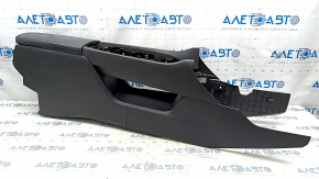 Console center armrest Nissan Rogue 21 leather black S, SV JP built, bump, scratch on armrest