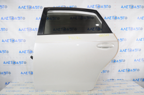 Door assembly rear left Toyota Prius V 12-17 white 070