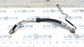 Air conditioner tube compressor-heater third Audi A4 B9 17- 2.0T short r1234yf