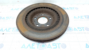 Rear left brake disc Audi A4 B9 17-330/22mm ventilated, rusty