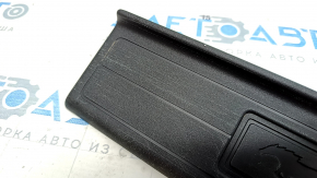 Door sill trim outer left Ford Mustang mk6 15- coupe, black, worn