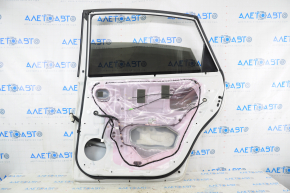 Door assembly rear right Toyota Prius V 12-17 white 070