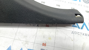 Center pillar trim lower left BMW X1 F48 16-22 black, scratches, cracked fastener