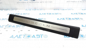 Door sill trim front right Lincoln MKC 15- black chrome, without illumination