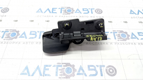 Bonnet opening handle interior Audi A4 B9 17 - black, broken fasteners