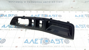 Front left window lift control trim Ford Edge 15 - black, glossy, scratches