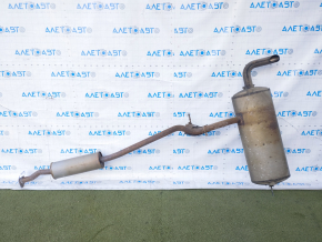 Rear muffler with barrel Nissan Rogue 21-22 2.5 AWD rusty