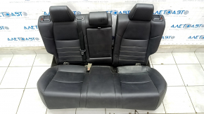 Rear row of seats 2nd row Toyota Rav4 19 - black leather, needs cleaning, torn, scratches on the lining