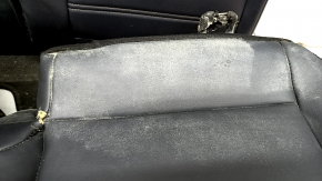 Rear row of seats 2nd row Toyota Rav4 19 - black leather, needs cleaning, torn, scratches on the lining