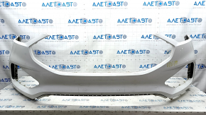 Front bumper bare Ford Edge 19 - without parking sensors, white, sand