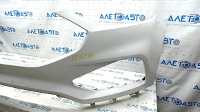 Front bumper bare Ford Edge 19 - without parking sensors, white, sand