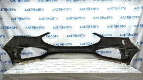 Front bumper bare Ford Edge 19 - without parking sensors, white, sand
