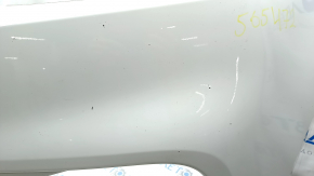 Front bumper bare Ford Edge 19 - without parking sensors, white, sand