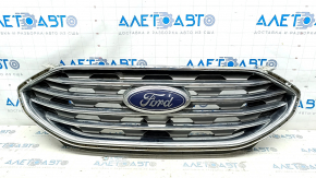Grille grill Ford Edge 19- complete with badge, without camera, sand