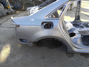 Quarter wing rear right Audi A4 B9 17- on the body, silver, butt