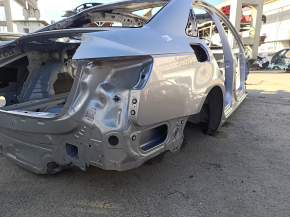 Quarter wing rear right Audi A4 B9 17- on the body, silver, butt