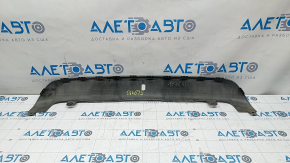 Rear bumper lip trim BMW X1 F48 16-22 X-line gray structure, scratches, cracks in fasteners