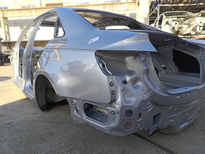 Quarter wing rear left Audi A4 B9 17- on the body, silver