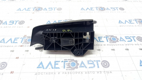 Seat belt guide rear right Audi A4 B9 17- black