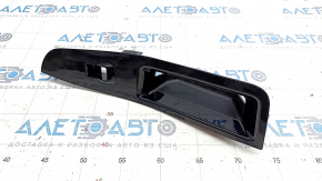 Rear left window lift control trim Ford Edge 15 - black, glossy, scratches
