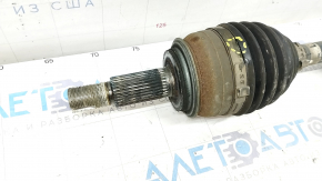Drive axle shaft front left Nissan Rogue 21 2.5 AWD JP built, outer CV joint boot torn