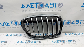 Radiator grill right BMW X1 F48 16-19 X-line gray grill, sand