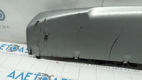 Front bumper lip trim BMW X1 F48 16-19 X-line gray structure, scratches