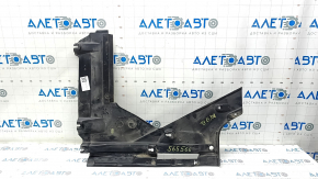 Underbody protection rear left Audi A4 B9 17- fracture