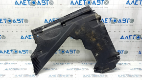 Rear right underbody protection Audi A4 B9 17- cracks