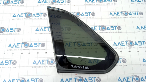 Rear left fixed glass window Toyota Rav4 19- with chrome molding