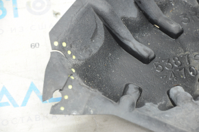 Front right mudguard Toyota Prius V 12-14 pre-rest, broken mount