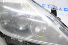 Headlight front right Toyota Prius V 12-14 complete pre-rest LED for polishing, scratch