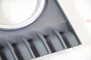 Right bumper grille Toyota Prius V 12-14 pre-rest under fog lights, broken fastener, chips