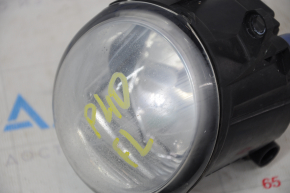 Fog lamp left PTF Toyota Prius V 12-17 cloudy inside, sand