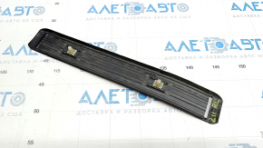 Mercedes W211 outer rear left door sill trim, chrome