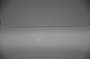 Lower trunk door trim Toyota Prius V 12-17 beige, plastic turned white, scratches