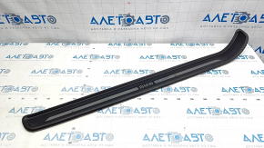 Door sill trim front left BMW 335i e92 07-13 outer, black, chrome, worn