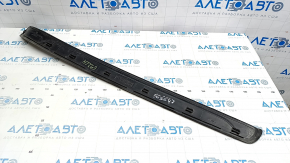 Door sill trim front left BMW 335i e92 07-13 outer, black, chrome, worn