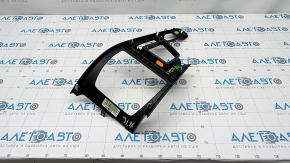BMW X1 F48 16-22 center console trim matt black, paint blistered, scratches
