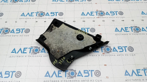 Side trim of the central console right BMW X1 F48 16-19 black, scratches, broken guide